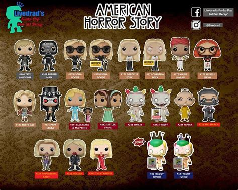 american horror story funko pop|funko pop american horror checklist.